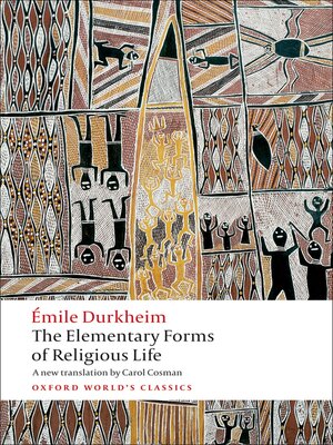 cover image of The Elementary Forms of Religious Life